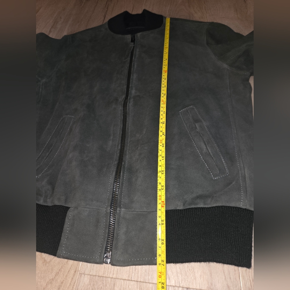 Last Wolf suede bomber jacket - Picture 7 of 8